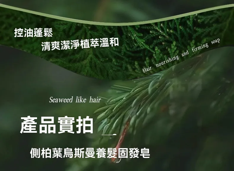 側柏葉洗髮皂、手工皂、洗頭皂、何首烏洗髮皂、烏斯曼草養發、固發控油去屑 - 28