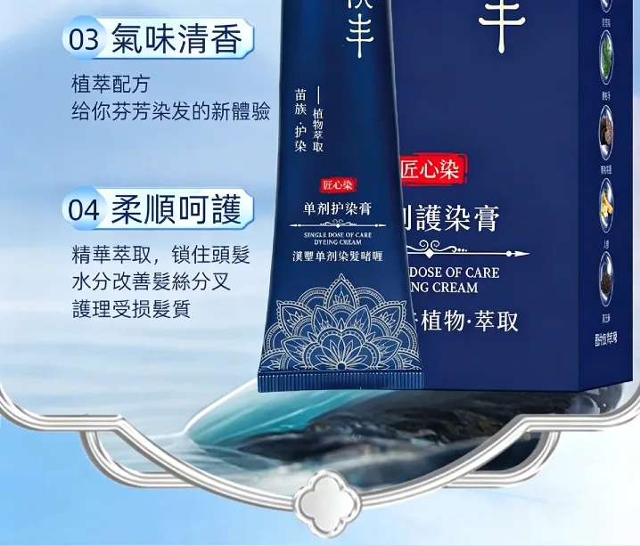 🖤 標題:白髮救星!苗染二代易染梳,梳一梳就變黑,告別美髮院! ✨ 📢 染髮不再求人!自己在家 15 分鐘搞定 還在忍受美髮院昂貴又耗時的染髮嗎?😫 還是受夠了傳統染髮劑調配得亂七八糟? 苗染全新二代升級版,把染髮膏跟梳子合二為一!輕輕一按、隨手一梳,白髮瞬間隱形,在家就能染出高級感! - 6
